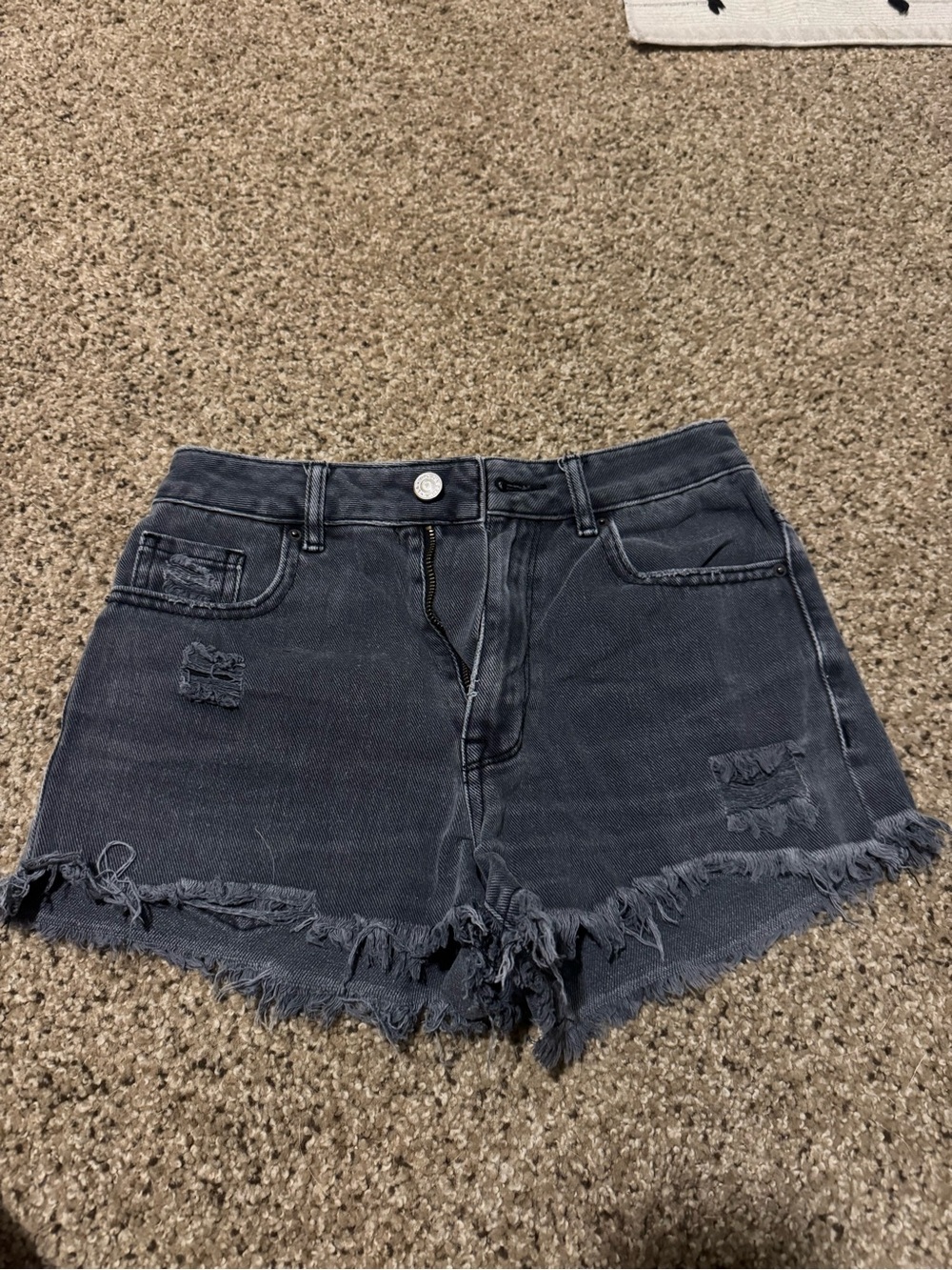 Women Pacsun black mid rise shorts